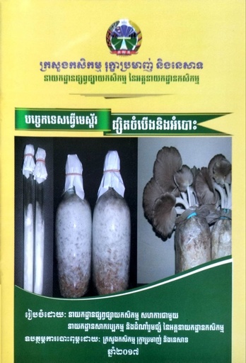 បច្ចេកទេសធ្វើមេស្ព័រ ផ្សិតចំបើងនិងអំបោះ